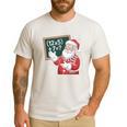 Santa Teacher 67 Math Christmas Xmas Holiday Number 67 Men's Casual T-Shirt White