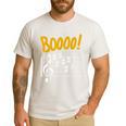 Scary Key Signature Boo Music Halloween Musician Teacher Men Women Men's Casual T-Shirt White Scary Key Signature Boo Music Halloween Musician Teacher Men Women Men's Casual T-Shirt White