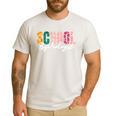 School Psychologist Rainbow Psychology Teacher Men's Casual T-Shirt White