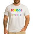 School Psychologist Is a Work Of Heart Teacher LSSP Doctor Men's Casual T-Shirt White