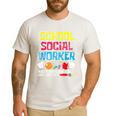 School Social Worker Teacher Caseworker Public Servant LSW Men's Casual T-Shirt White School Social Worker Teacher Caseworker Public Servant LSW Men's Casual T-Shirt White