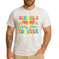 School's Out Forever Retirement 2026 Retro Retired Teacher Men's Casual T-Shirt White School's Out Forever Retirement 2026 Retro Retired Teacher Men's Casual T-Shirt White