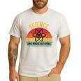 Science Like Magic But Real Science Teacher Graphics Geek Men's Casual T-Shirt White