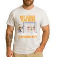 Science Physicist Chemist Teacher Vintage Men's Casual T-Shirt White Science Physicist Chemist Teacher Vintage Men's Casual T-Shirt White