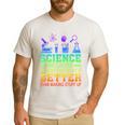 Science Teacher Because Figuring Things Out Is Better Than Men's Casual T-Shirt White Science Teacher Because Figuring Things Out Is Better Than Men's Casual T-Shirt White