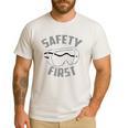 Science Teacher Shirt Safety First STEM STEAM Shirt Men's Casual T-Shirt White