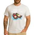 Sea Otter Book Reading Shirt For Bookworm Teachers Men's Casual T-Shirt White Sea Otter Book Reading Shirt For Bookworm Teachers Men's Casual T-Shirt White
