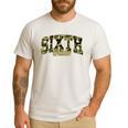 Sixth Grade Teacher Student Camouflage Back To School Men's Casual T-Shirt White