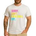 Sorry Can't Pickleball Bye Teacher Student Sport Men's Casual T-Shirt White