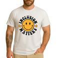 Special Education Teacher Autism Awareness Inclusion Matters Men's Casual T-Shirt White