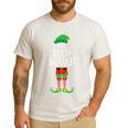 SPED Squad Elf Teacher Matching Christmas Party Pajama Men's Casual T-Shirt White