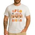 Sped Teacher Gobble Squad Thanksgiving Special Education Men's Casual T-Shirt White