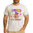 Spooky ESOL Teacher Halloween ESOL Teaching Coquette Men's Casual T-Shirt White Spooky ESOL Teacher Halloween ESOL Teaching Coquette Men's Casual T-Shirt White