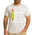 Stand With LA Teachers Tshirt United Los Angeles T Shirt Men Women Kids Men's Casual T-Shirt White Stand With LA Teachers Tshirt United Los Angeles T Shirt Men Women Kids Men's Casual T-Shirt White