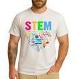 STEM Science Technology Engineering Math Teacher Men's Casual T-Shirt White STEM Science Technology Engineering Math Teacher Men's Casual T-Shirt White