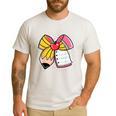 Student Teacher Coquette Bow Pencil Back To School First Day Men's Casual T-Shirt White Student Teacher Coquette Bow Pencil Back To School First Day Men's Casual T-Shirt White