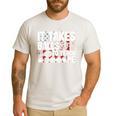It Takes Balls To Teach Pe Teacher Chaos Coordinator US Flag Men's Casual T-Shirt White
