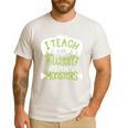 I Teach The Cutest Little Monsters Halloween Teacher Spooky Men's Casual T-Shirt White I Teach The Cutest Little Monsters Halloween Teacher Spooky Men's Casual T-Shirt White