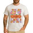I Teach The Cutest Pumpkins Halloween Fall Teacher Women Men's Casual T-Shirt White