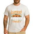 I Teach The Cutest Pumpkins In The Patch Halloween Teacher Men's Casual T-Shirt White I Teach The Cutest Pumpkins In The Patch Halloween Teacher Men's Casual T-Shirt White