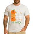 I Teach The Cutest Pumpkins In Patch Pre-K Halloween Teacher Men's Casual T-Shirt White