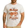 I Teach The Cutest Pumpkins In The Patch Retro Teacher Fall Men's Casual T-Shirt White