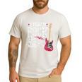 I Teach Rock Stars Music Teacher Guitar Player Men's Casual T-Shirt White I Teach Rock Stars Music Teacher Guitar Player Men's Casual T-Shirt White