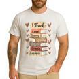 I Teach History Month Black Teacher Melanin Men's Casual T-Shirt White