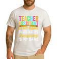 Teacher Assistant Is My Name Coordinating Teacher Aide For Men Women Men's Casual T-Shirt White