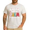Teacher All Calm Said No Teacher Christmas Pencil Tree Men's Casual T-Shirt White Teacher All Calm Said No Teacher Christmas Pencil Tree Men's Casual T-Shirt White