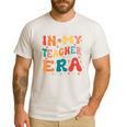 In My Teacher Era First Day Of School Back To School Retro Men's Casual T-Shirt White In My Teacher Era First Day Of School Back To School Retro Men's Casual T-Shirt White