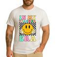 In My Teacher Era Retro Back To School Teacher Student Men's Casual T-Shirt White In My Teacher Era Retro Back To School Teacher Student Men's Casual T-Shirt White