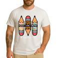 Teacher Life Teach Love Inspire Pencils Inspirational Women Men's Casual T-Shirt White