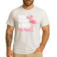 This Teacher Loves Her Flock Teaching Flamingo Girl Men's Casual T-Shirt White This Teacher Loves Her Flock Teaching Flamingo Girl Men's Casual T-Shirt White