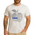 This Teacher Loves Her Police Officer Wife Saying Men's Casual T-Shirt White