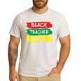 Teacher Magic Black History Month Educator For Men Women Men's Casual T-Shirt White Teacher Magic Black History Month Educator For Men Women Men's Casual T-Shirt White