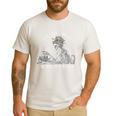 Teacher Skeleton Messy Bun I'Ll Just Wait Until Its Quiet Men's Casual T-Shirt White