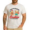 Teacher Of Smart Cookies Cute Gingerbread Teacher Christmas Men's Casual T-Shirt White Teacher Of Smart Cookies Cute Gingerbread Teacher Christmas Men's Casual T-Shirt White