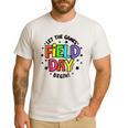 Teacher Student Field Day Let The Games Begin Field Day Men's Casual T-Shirt White Teacher Student Field Day Let The Games Begin Field Day Men's Casual T-Shirt White