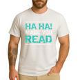 Teacher T Shirts Ha Ha Made You Read Shirt Men's Casual T-Shirt White Teacher T Shirts Ha Ha Made You Read Shirt Men's Casual T-Shirt White