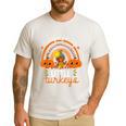 Teacher Thanksgiving Shirt Thankful For My Little Turkeys Men's Casual T-Shirt White Teacher Thanksgiving Shirt Thankful For My Little Turkeys Men's Casual T-Shirt White