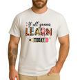 Teacher Y'All Gonna Learn Today First Day Of School Teacher Men's Casual T-Shirt White Teacher Y'All Gonna Learn Today First Day Of School Teacher Men's Casual T-Shirt White