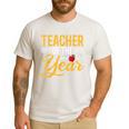 Teacher Of The Year Men Women Teachers Men's Casual T-Shirt White