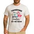 Teachermingo Like A Normal Teacher Only More Fabulous Men's Casual T-Shirt White Teachermingo Like A Normal Teacher Only More Fabulous Men's Casual T-Shirt White
