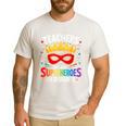 Teachers Are Just Superheroes In Disguise Fun Back To School Men's Casual T-Shirt White Teachers Are Just Superheroes In Disguise Fun Back To School Men's Casual T-Shirt White