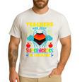 Teachers Are Superheroes – Fun Appreciation Men's Casual T-Shirt White