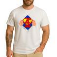 Teachers Are Superheroes 4th Grade Super Teacher Staff Men Women Men's Casual T-Shirt White