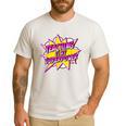 Teaching Is My Superpower Retro Comic Super Teacher Men's Casual T-Shirt White Teaching Is My Superpower Retro Comic Super Teacher Men's Casual T-Shirt White