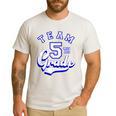 Team 5th Grade Fifth For Teacher Or Students Men's Casual T-Shirt White Team 5th Grade Fifth For Teacher Or Students Men's Casual T-Shirt White