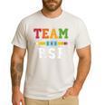 Team RSP RSP Teacher Kindergarten Teacher Men's Casual T-Shirt White Team RSP RSP Teacher Kindergarten Teacher Men's Casual T-Shirt White